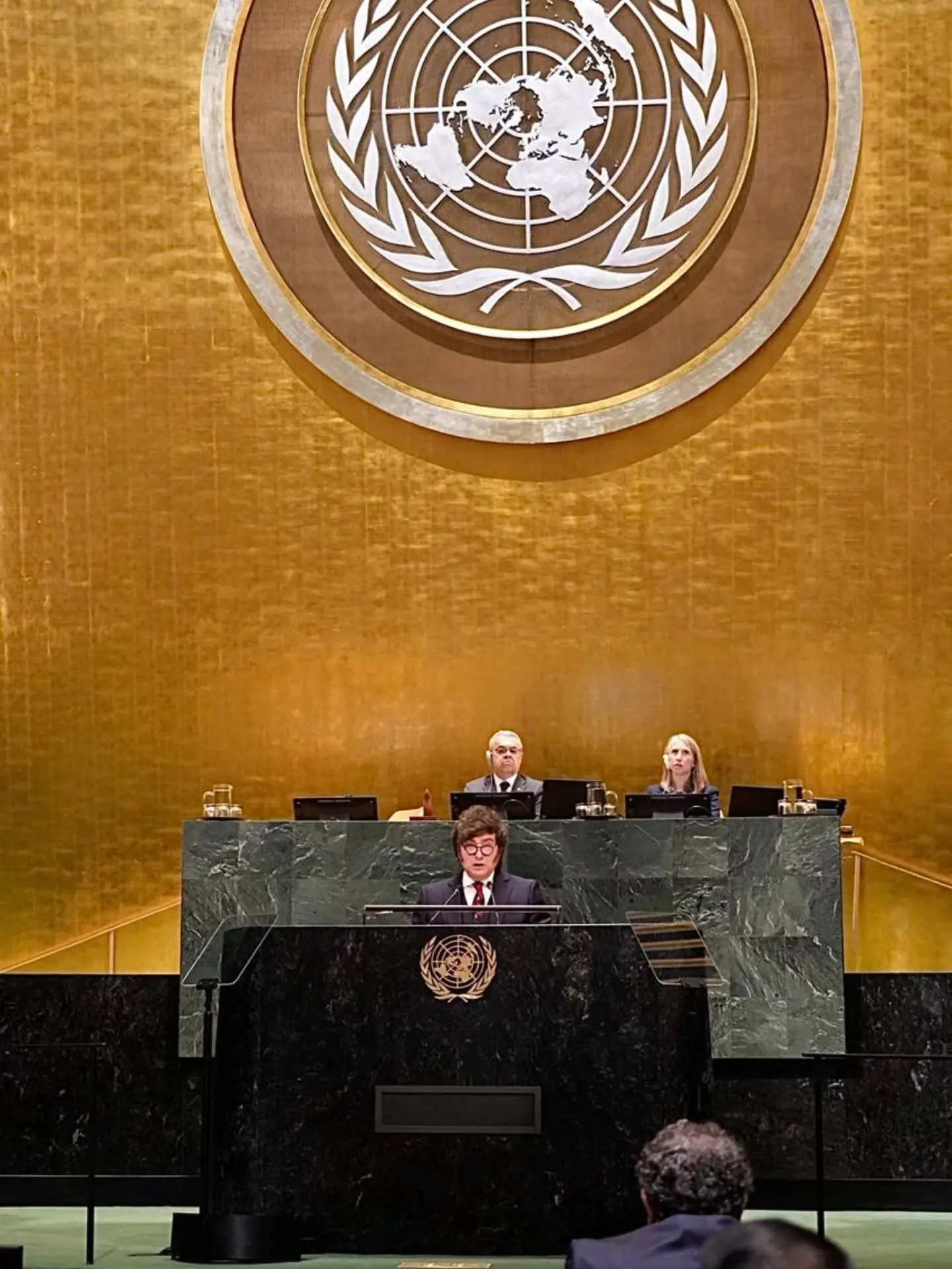 Javier Milei · ONU, Nueva York · 23/09/2026