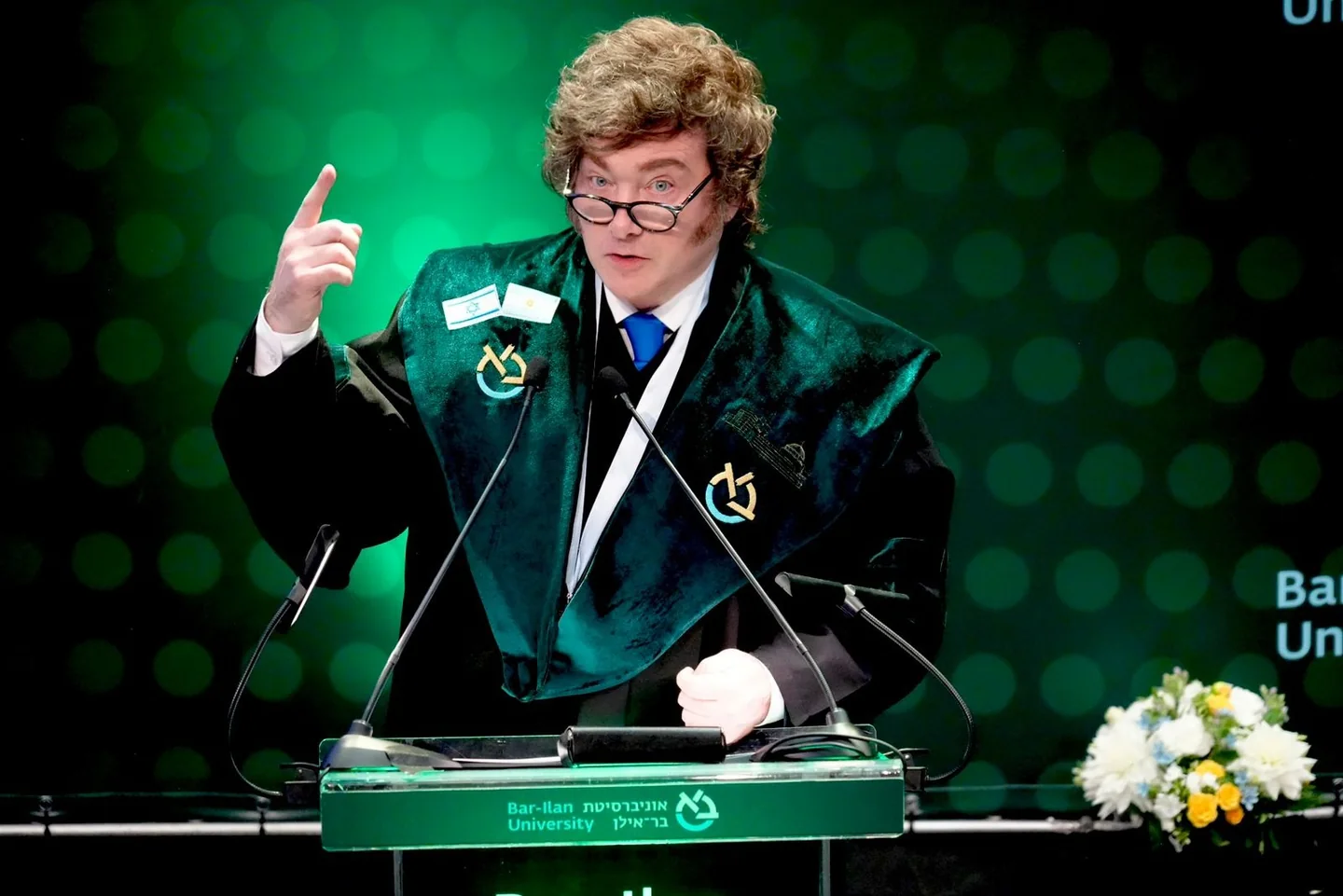 Javier Milei · Doctor Honoris Causa · Universidad Bar-Ilan, Israel · 20/04/2026